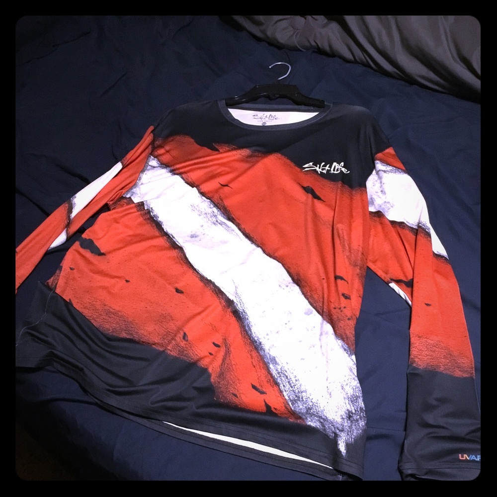 Salt life fishing shirt